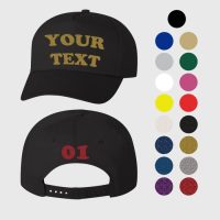 Create your own custom cap, create your own cap/hat, glitter colors, custom text, numbers, custom logo, many colors, adult snap back