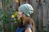 Handmade Beanie // Sage Green Knit Beanie // Slouchy Knit Beanie // Winter Accessories for Women // Christmas Gift for Her