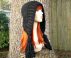 Black Crochet Hat Women Hat Crochet Hood Hat Black Tassel Hat Black Ear Flap Hat – Black Hat Black Hood Winter Hat