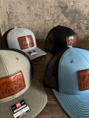 Richardson 112 Custom Leather Patch TRUCKER Hats, Laser engraved logo on leather patch hat for your business or personalized logo
Seller details