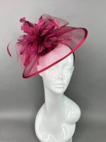 Merlot Maroon Fascinator, Kentucky Derby Hat, Women’s Tea Party Hat, Church Hat, Derby Hat, Fancy Hat, maroon  Hat, wedding hat