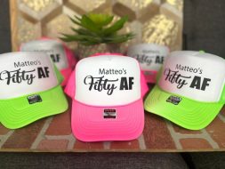 50th Birthday Hat,50th birthday gift, party gift idea,trucker cap,50 year old,gift for 50, Birthday Gift, 50th Birthday 50th gift for group