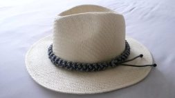 Hat band, Paracord 550, choice of colours, sizes  & 3 weaves, Custom made