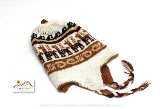 SALE 20% Off* Bolivian Peruvian Alpaca Yarn REVERSIBLE (2 colors & 2 designs in 1 hat) Hat Chullo Cap Light and Warm w Andean Designs
Seller details